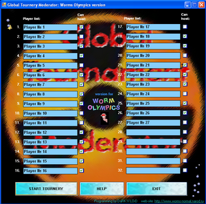 Global Tournament Moderator screenshot