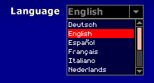 Sample of languages supported by Worms Armageddon's volunteer translators
