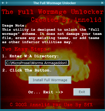 Full Wormage Unlocker screenshot