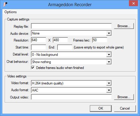 Armageddon Recorder screenshot